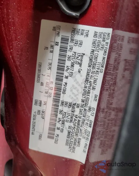 2013 Ford C-Max Premium from USA, damaged, VIN 1FADP5CU2DL522471